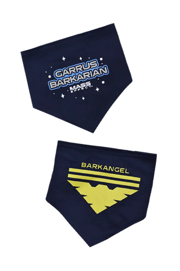 Mass Effect Garrus Barkarian Dog Tee and Bandana Set