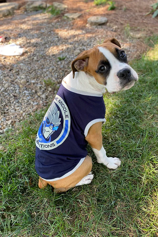 Mass Effect Garrus Barkarian Dog Tee and Bandana Set
