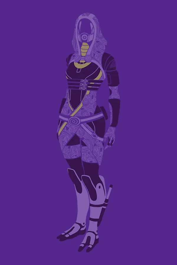 Mass Effect Tali Silhouette Tee