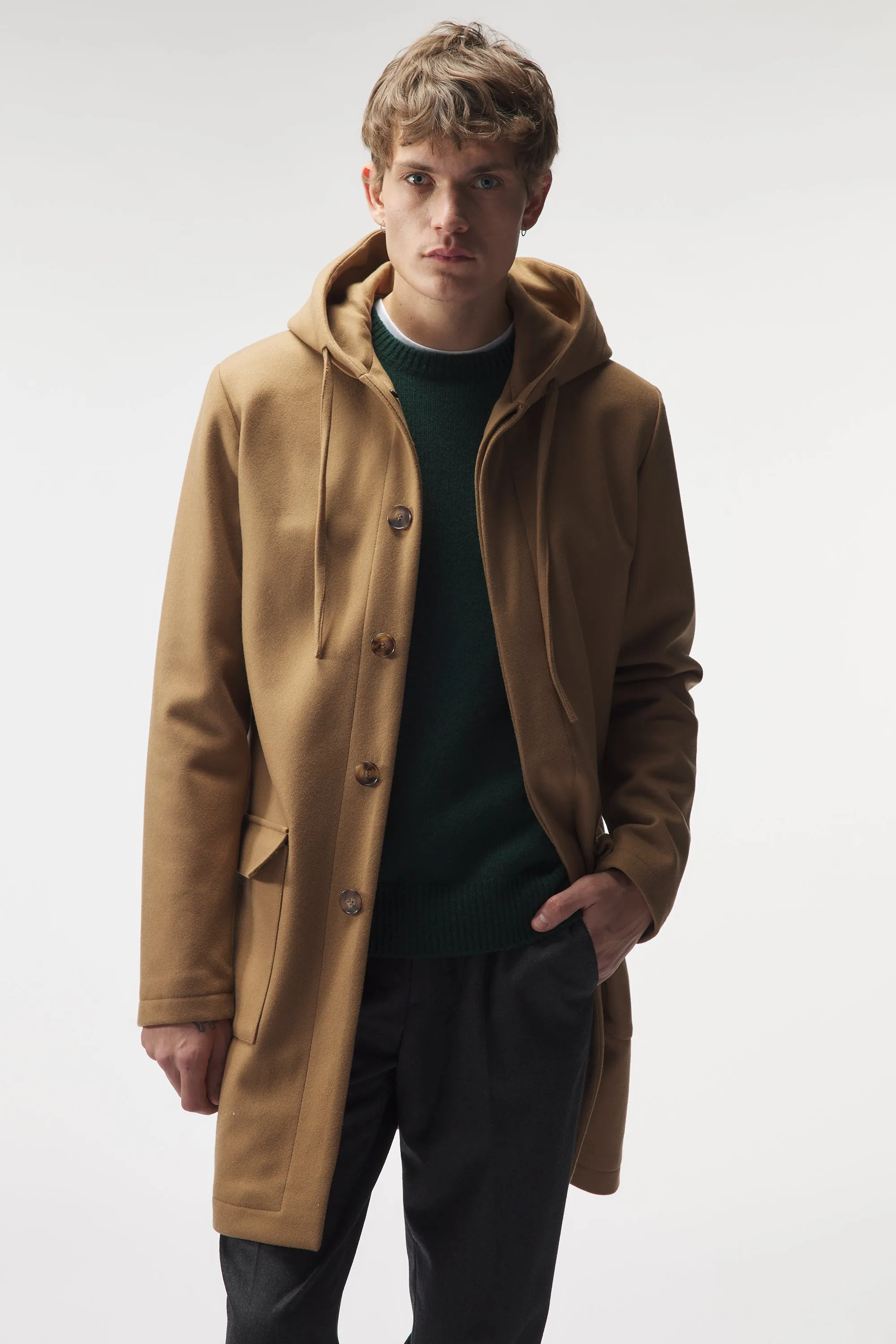 Mathieu - Camel - Italian Wool