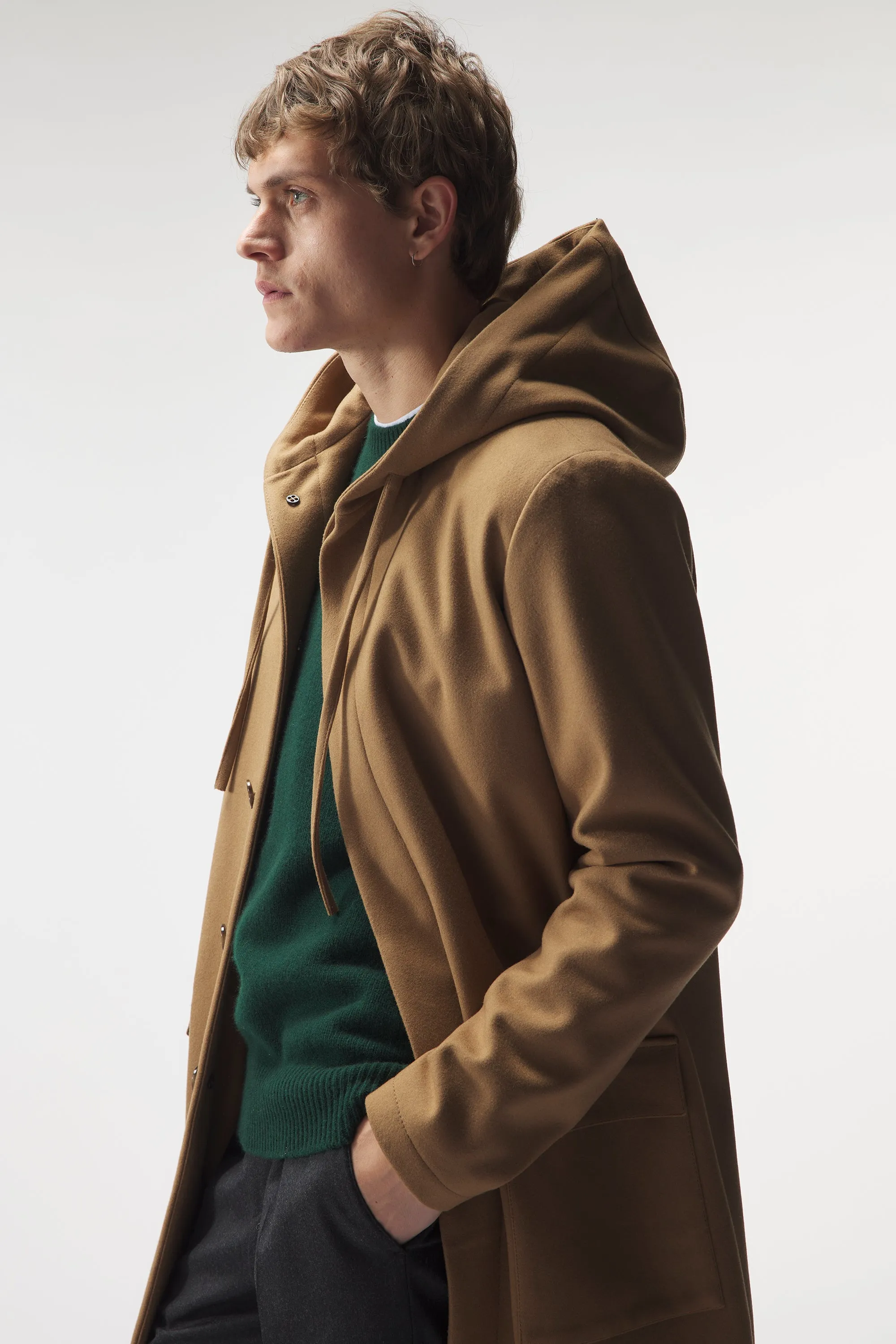 Mathieu - Camel - Italian Wool