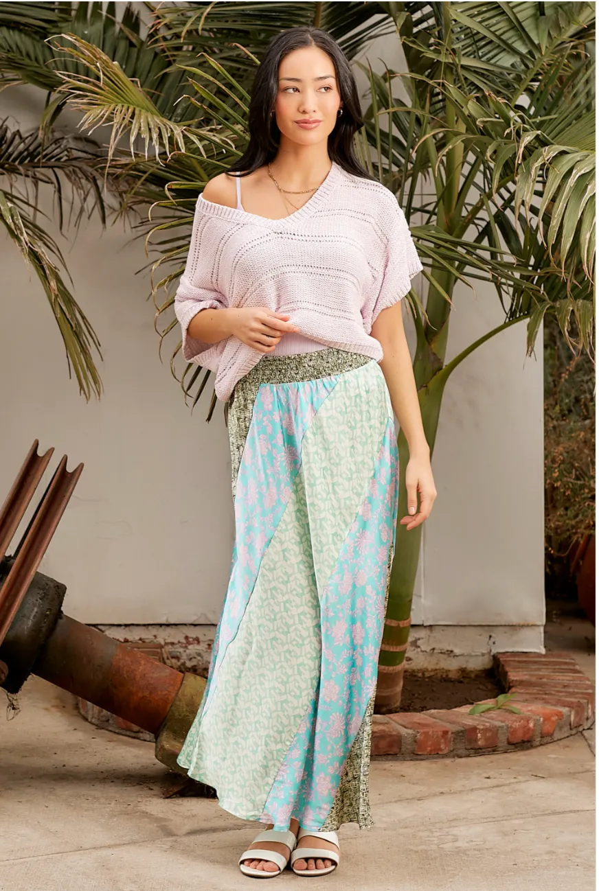 Melanie Melange Crop Sweater