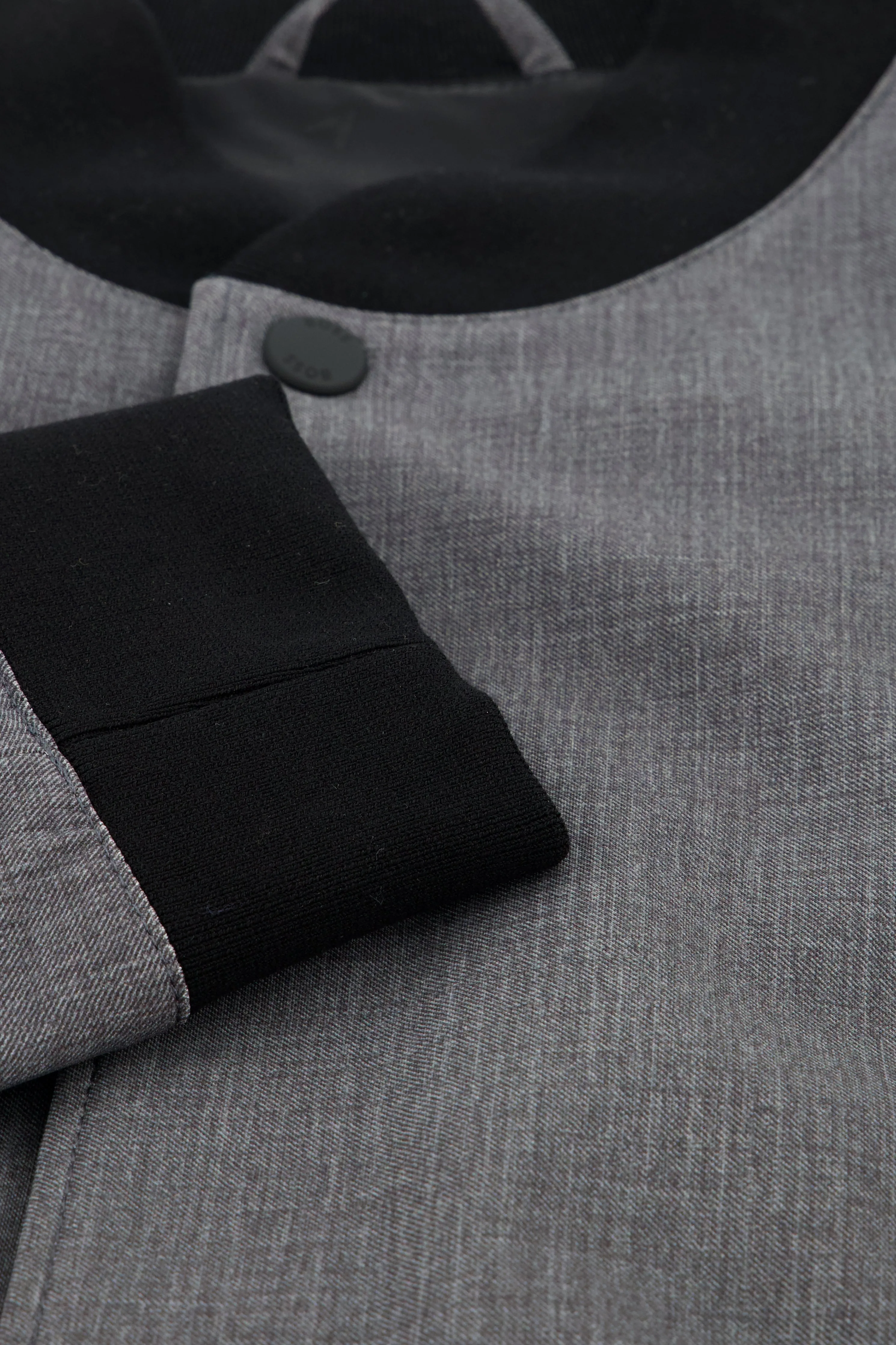 Men's BOSS Black P-Hanry-J-SB-WG-234 Medium Slim Fit Grey Bomber Jacket