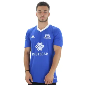 Men's V-Neck Graphic Sport Top,Blue