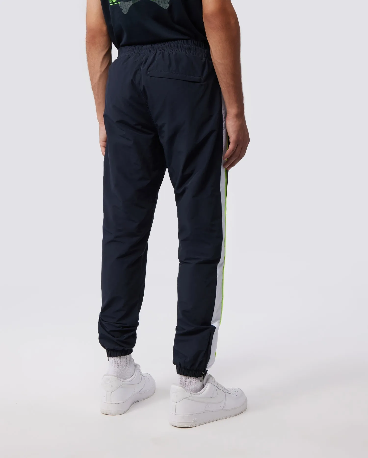 MENS WASCO COLOUR BLOCK NYLON TRACK PANTS - B6P162W1NL