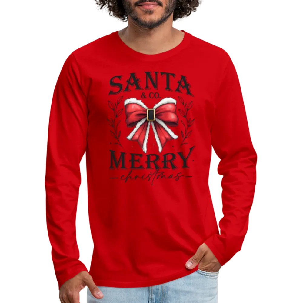 Merry Christmas Santa & Co Men's Premium Long Sleeve T-Shirt