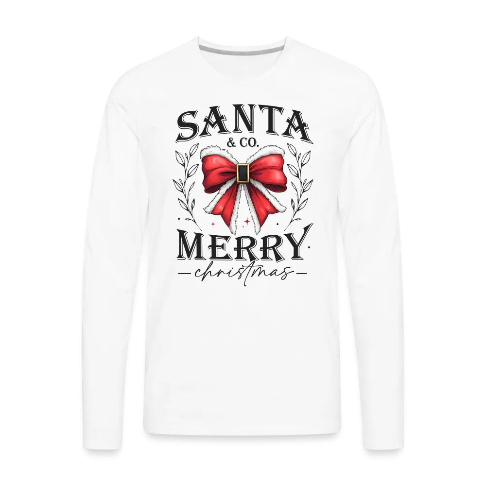Merry Christmas Santa & Co Men's Premium Long Sleeve T-Shirt