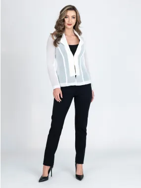 MESHED UP Mesh Panel Zip Jacket