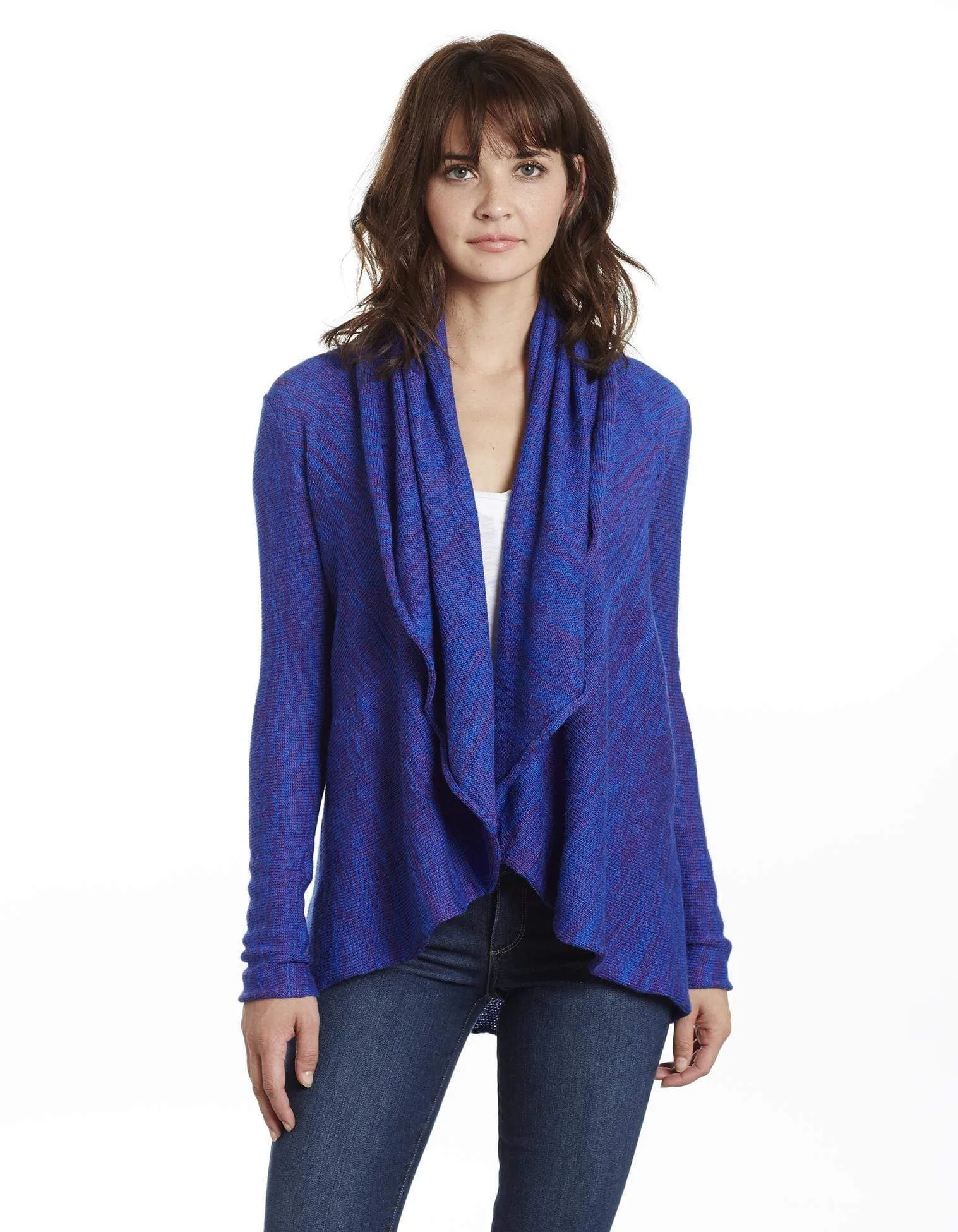 Metamorphosis Pima & Alpaca Wrap Cardigan Sweater