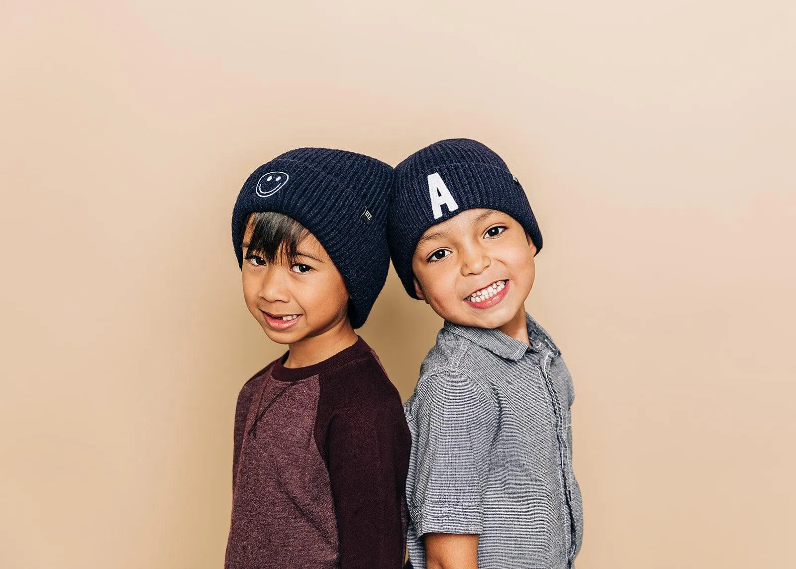 Midnight Smiley Beanie