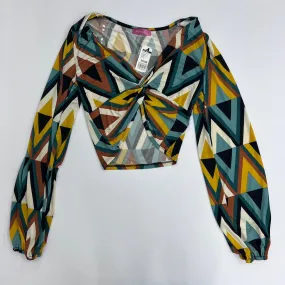 MISTYROSE Geometric Graphic Print Top