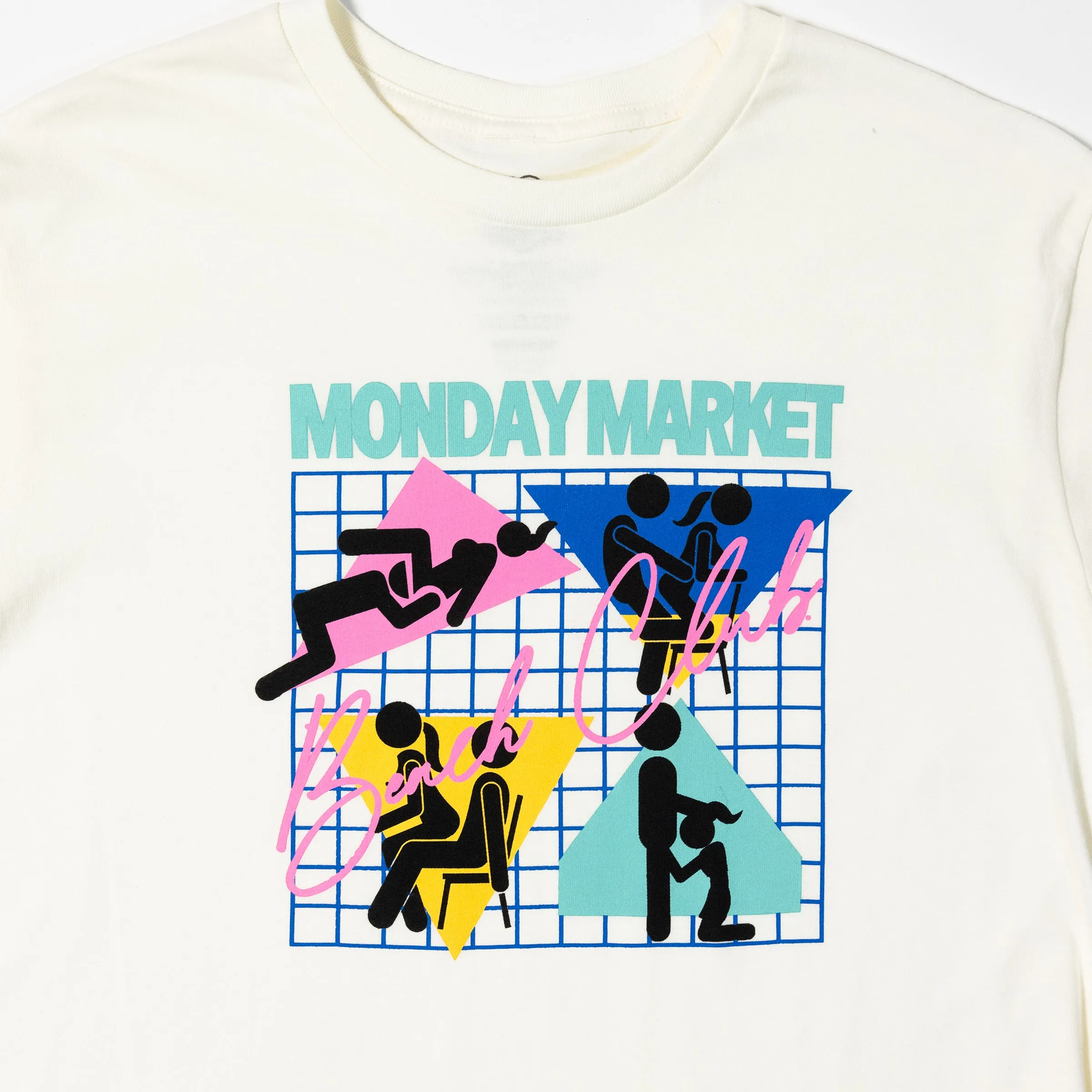 Monday Market Beach Club Natural Tee