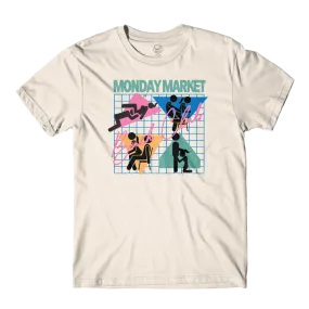 Monday Market Beach Club Natural Tee