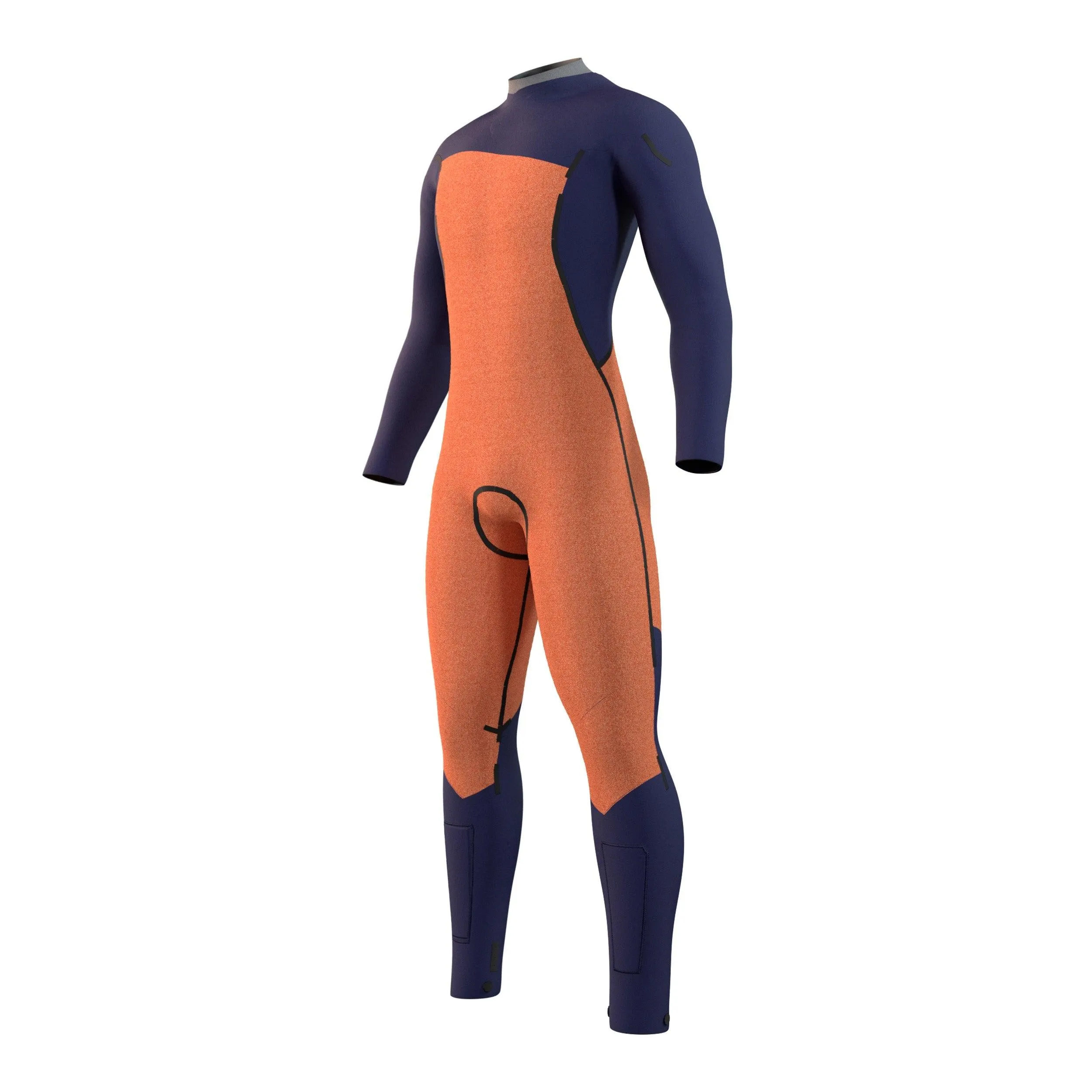 Mystic Marshall Fullsuit 5/3mm Fzip