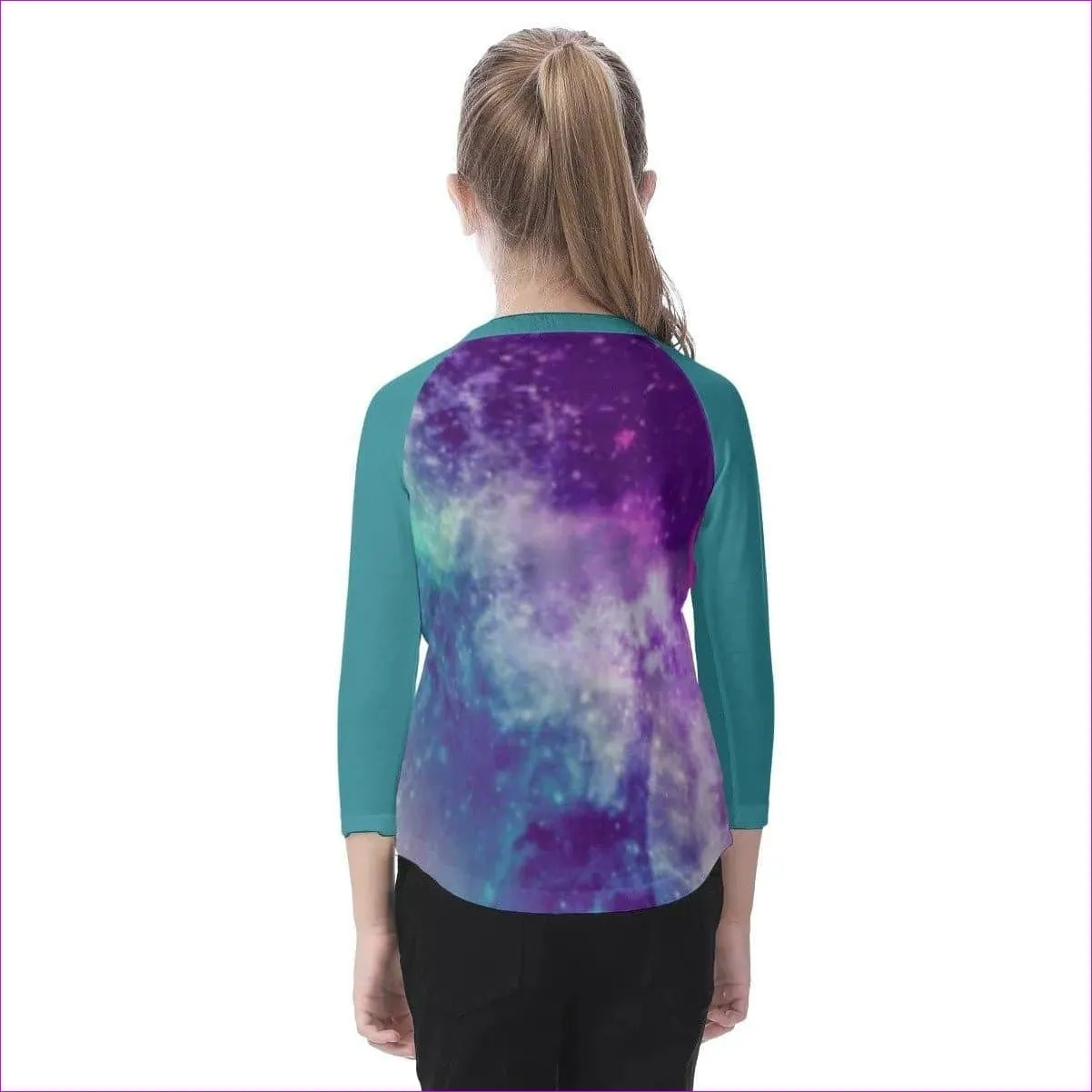 Nasa Kids O-Neck Raglan Long Sleeve T-shirt