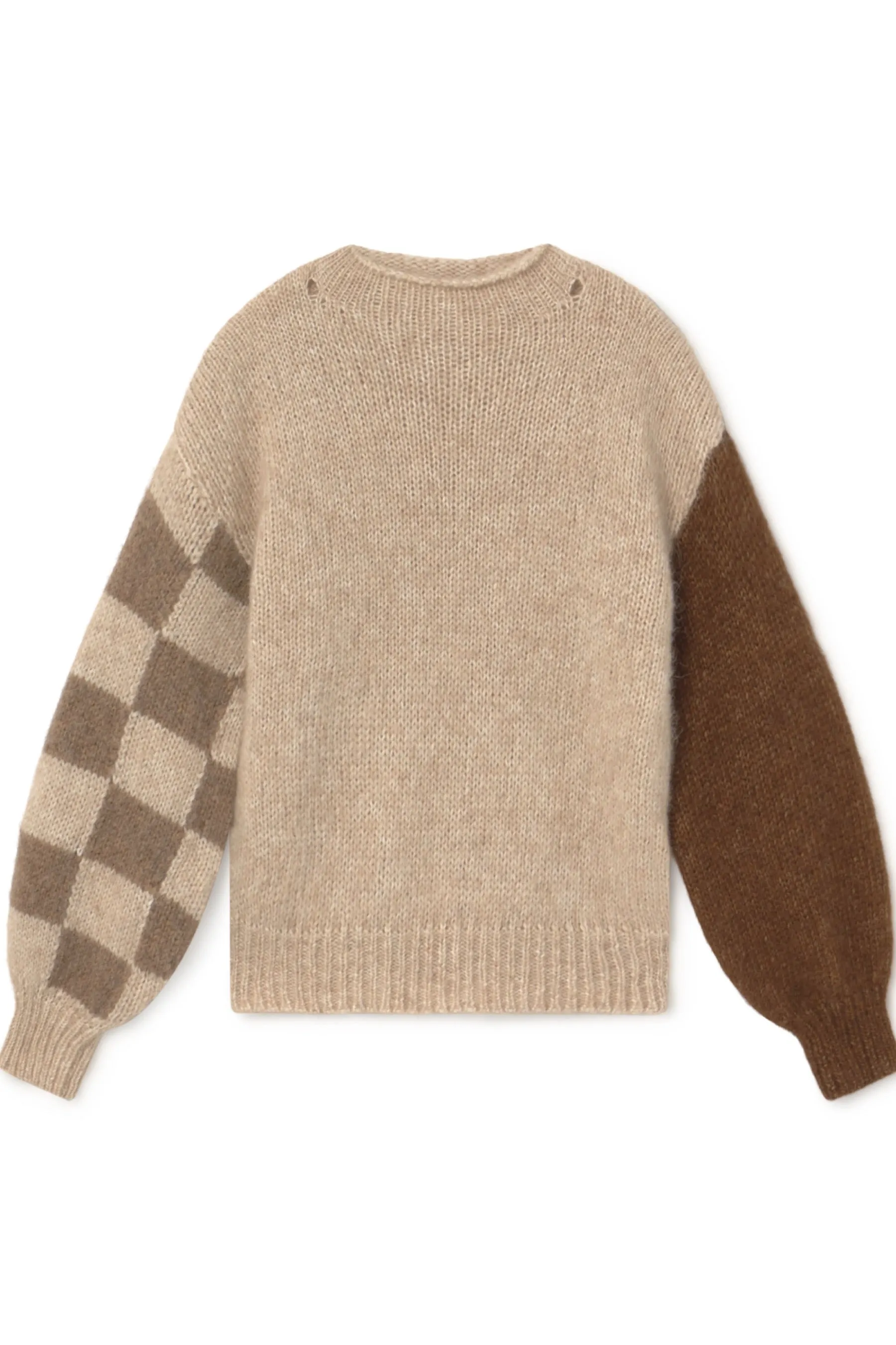Natural Suri Sweater