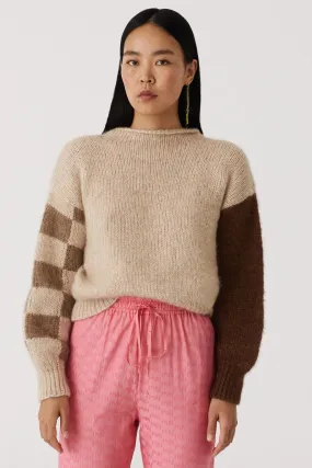 Natural Suri Sweater