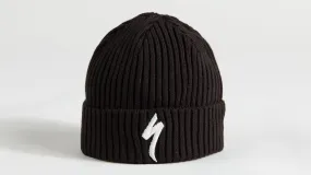 NEW ERA CUFF BEANIE S-LOGO BLK/DOVGRY OSFA