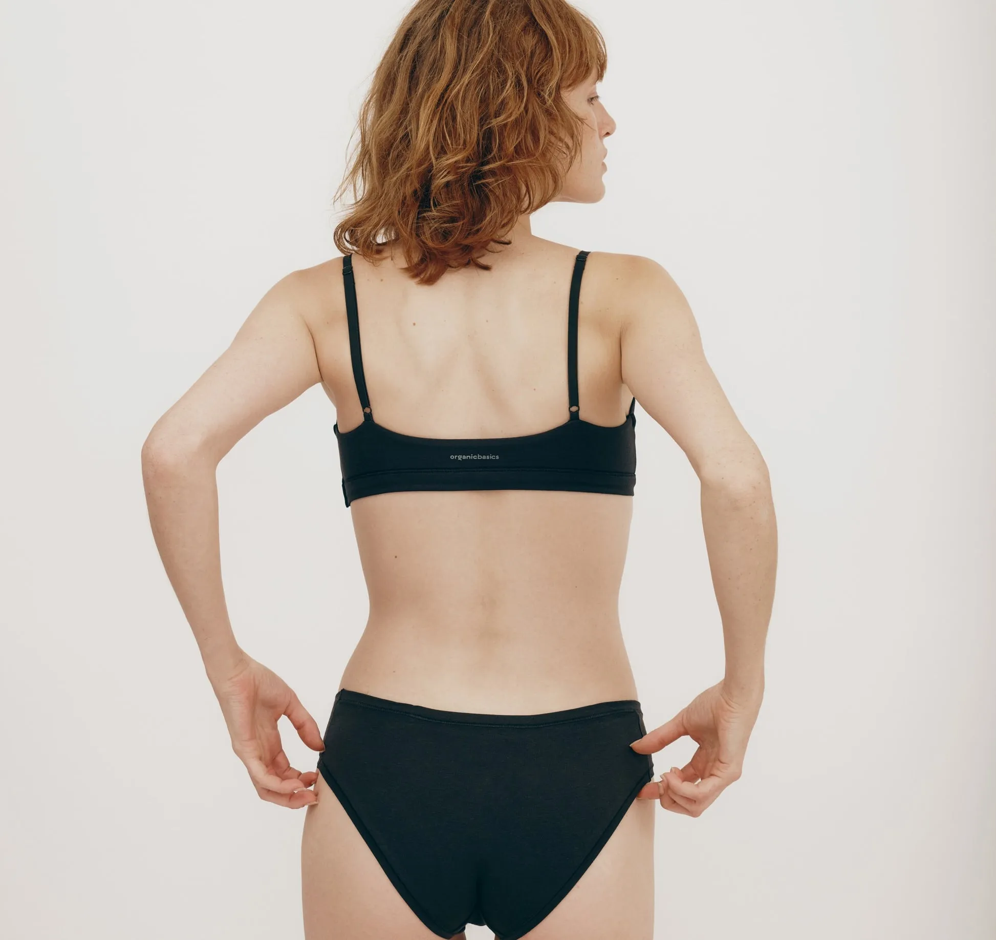 Organic Basics Flex Bralette - Black
