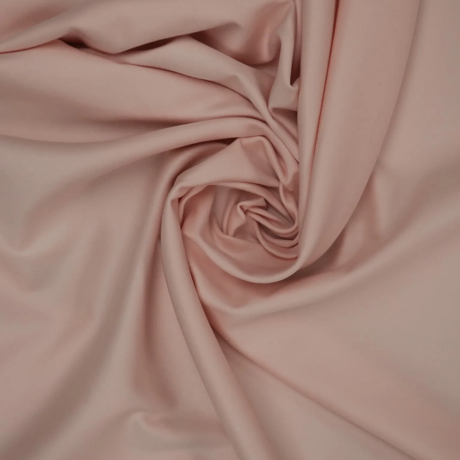 Pale Chestnut Solid Silk & Wool Blend Fabric
