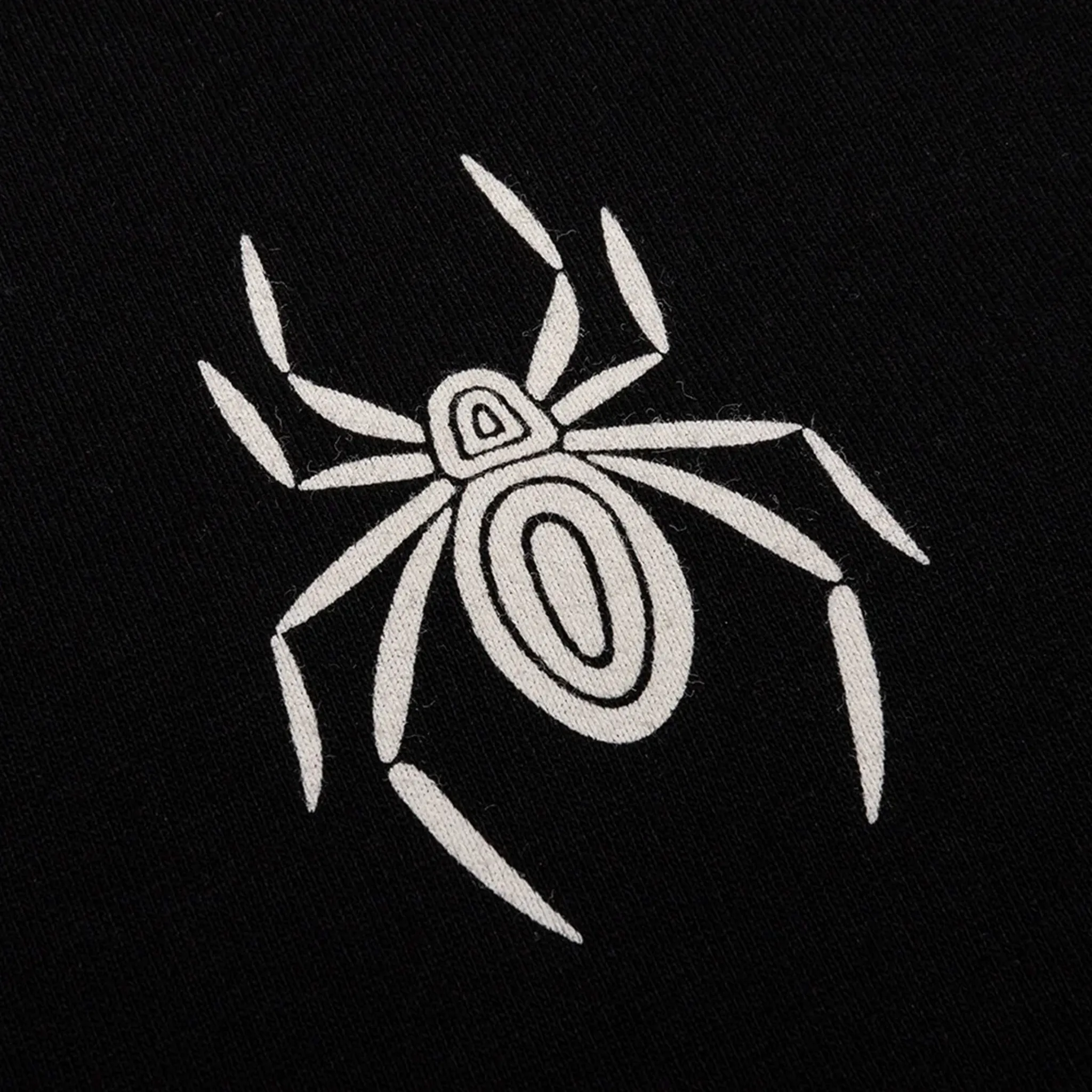 Parra Spidered Long Sleeve T-Shirt Black