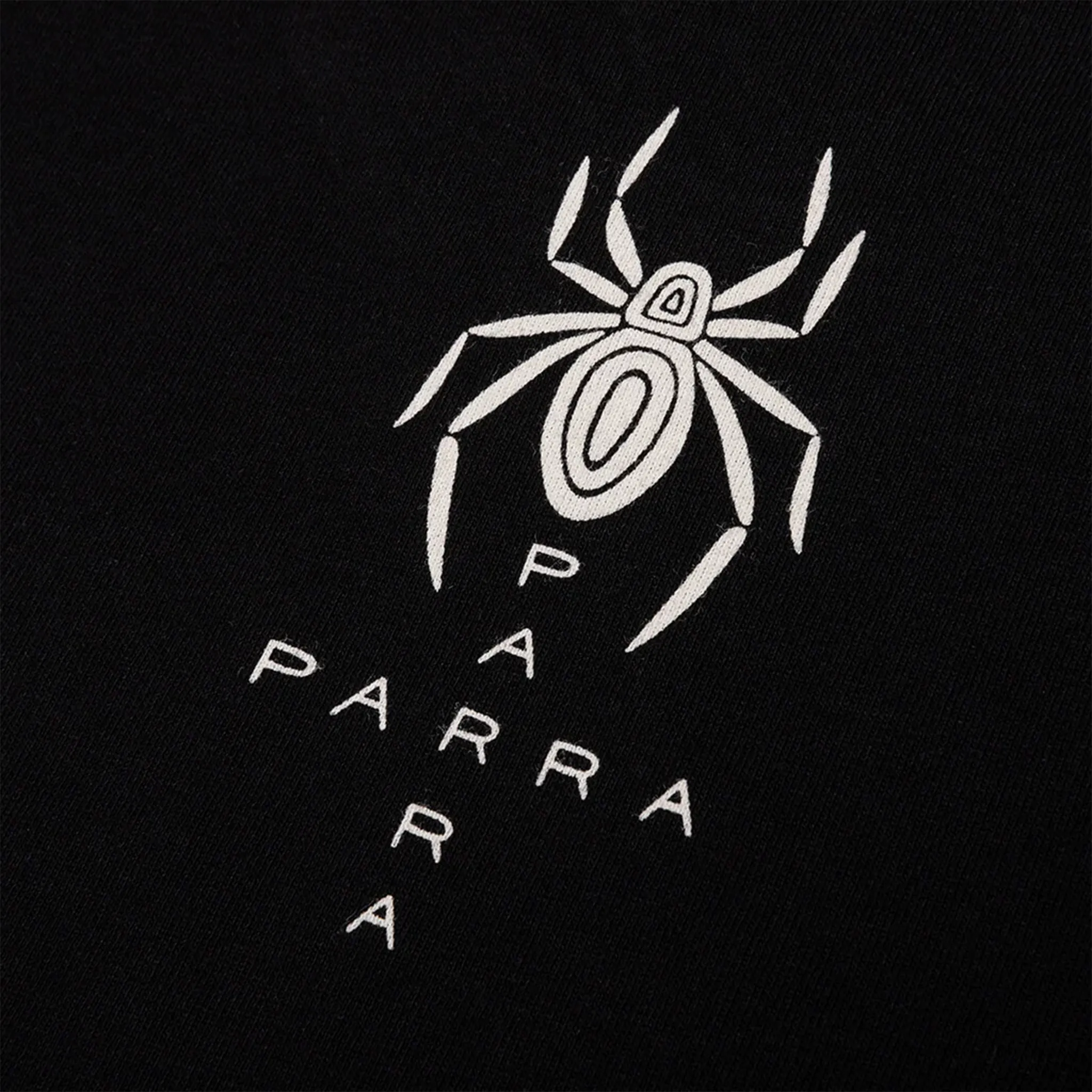 Parra Spidered Long Sleeve T-Shirt Black