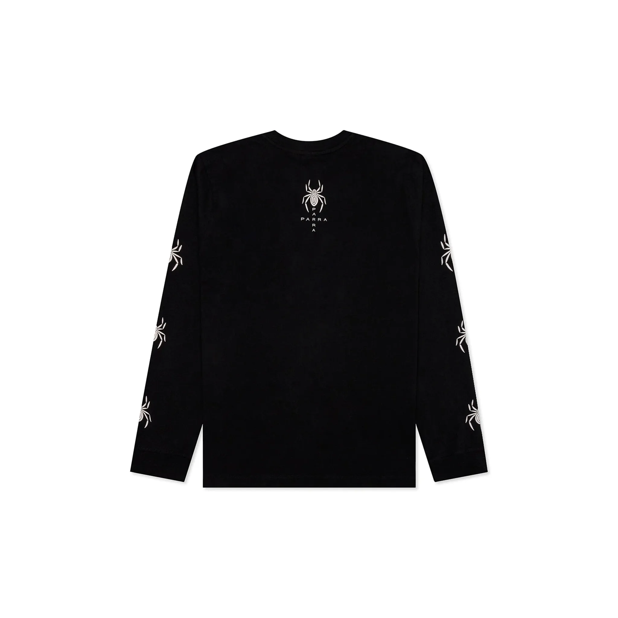 Parra Spidered Long Sleeve T-Shirt Black