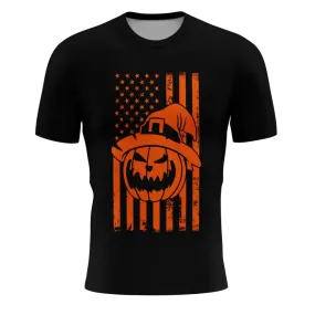 Personalized Halloween Short Shirt, Custom Ghost T-Shirt, Skull Tee Party Gift,PR064-23020141