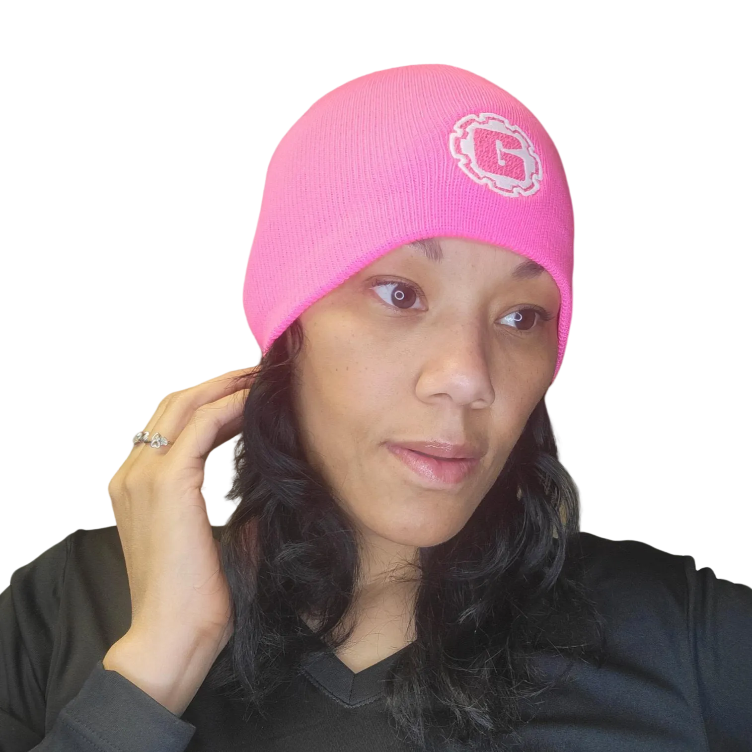 Pink Beanie