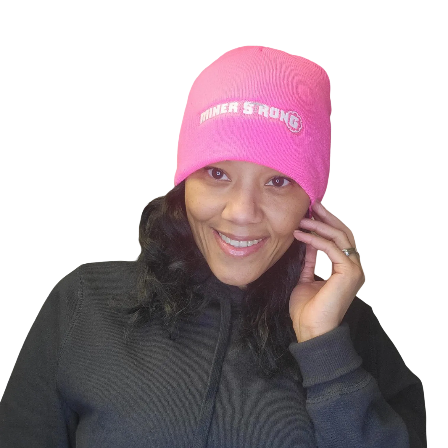 Pink Beanie