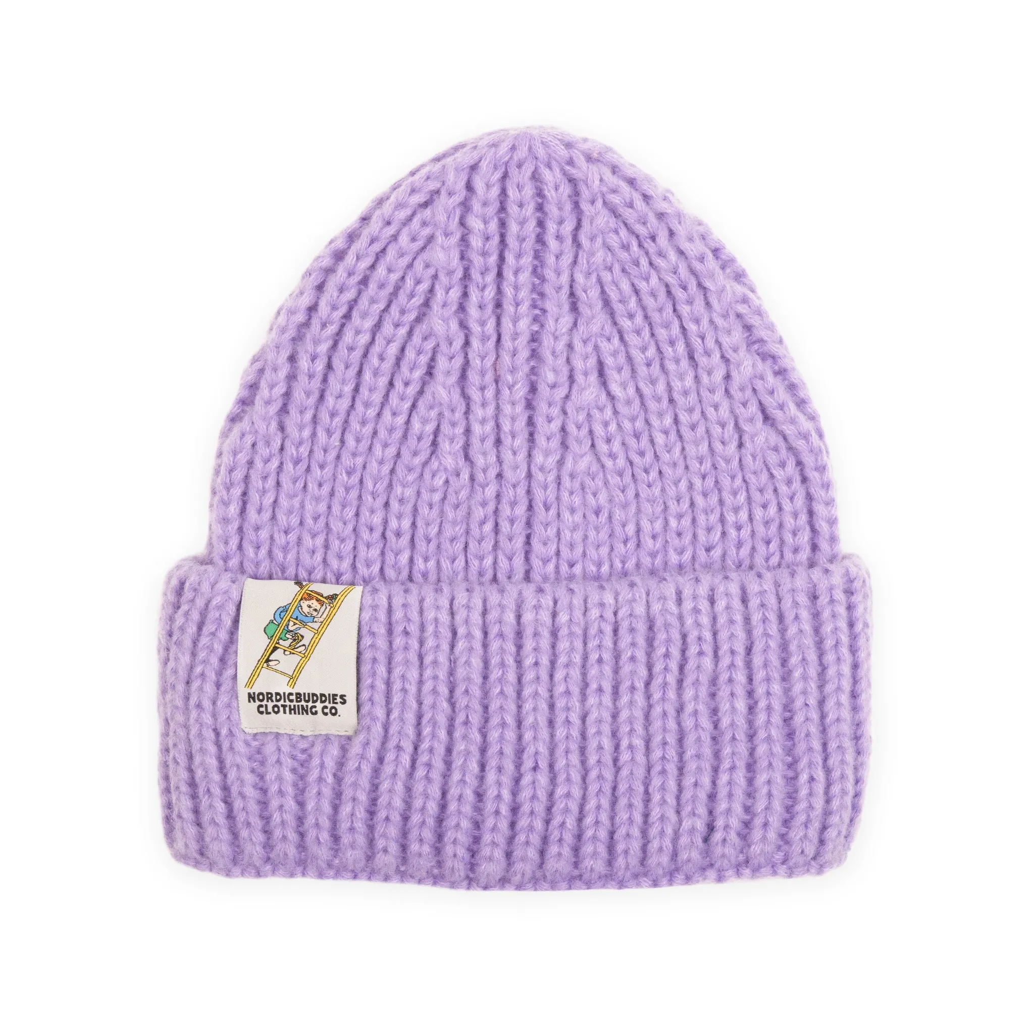 Pippi Beanie and Mittens Combo - Lilac