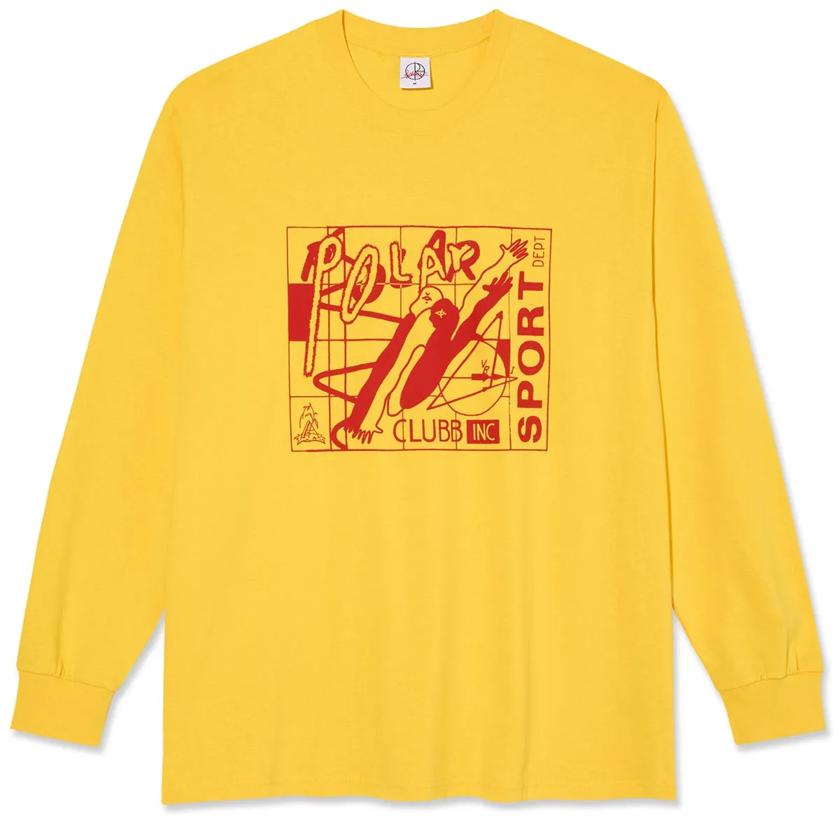 Polar Clubb Inc Long Sleeve T-Shirt - Lemon