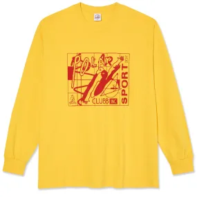 Polar Clubb Inc Long Sleeve T-Shirt - Lemon