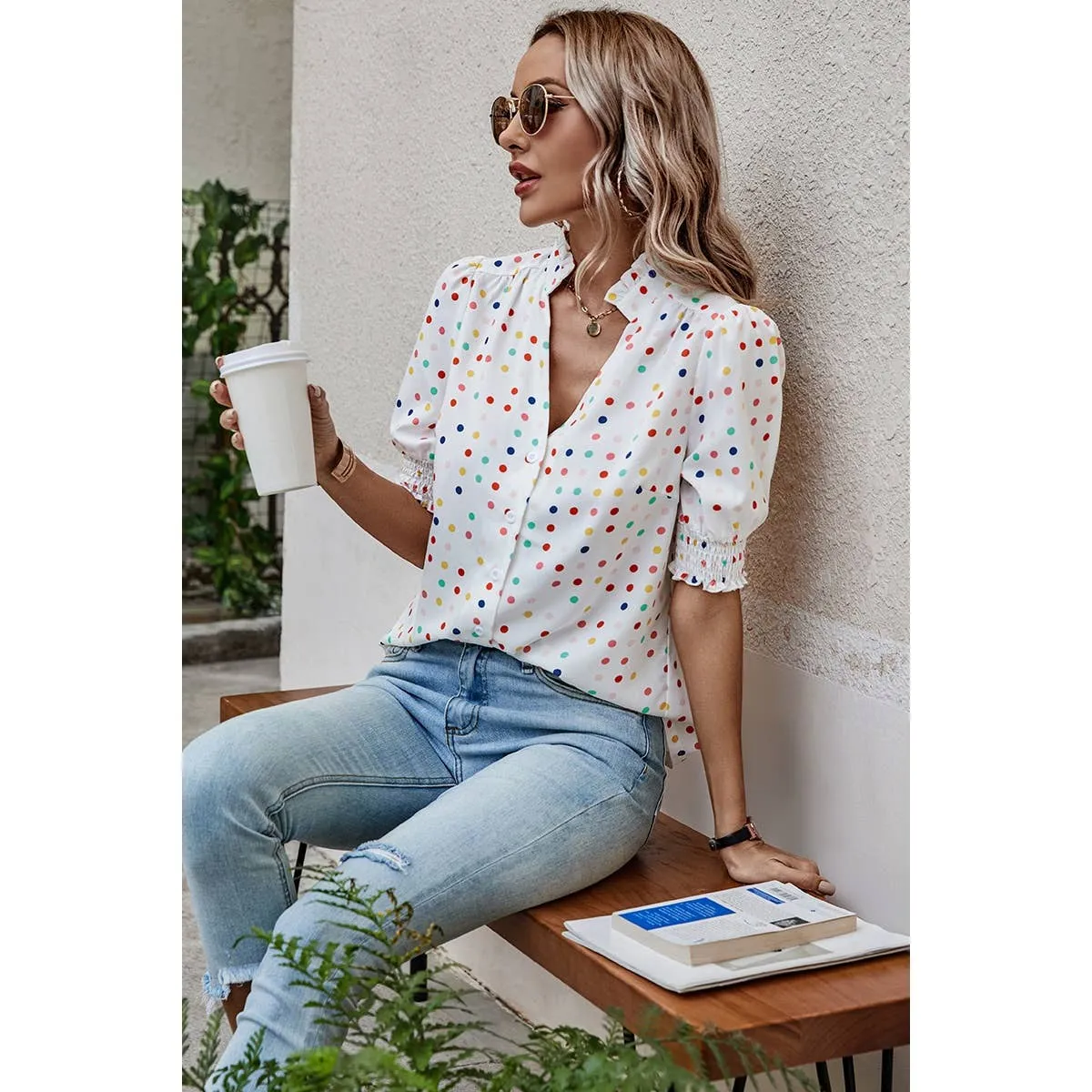 Polkadot Blouse