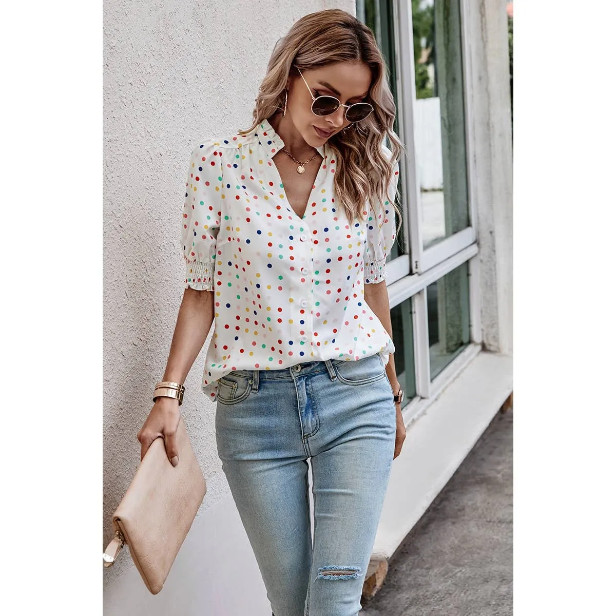 Polkadot Blouse