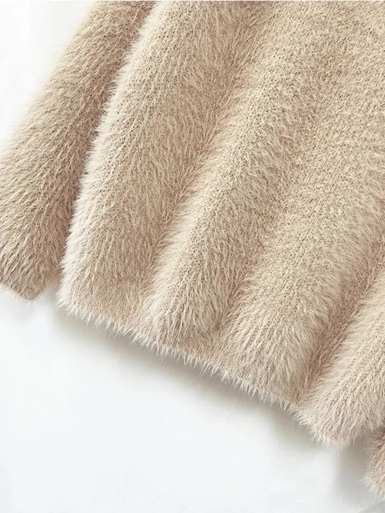 Pre Order:  Soft Warm Long Sleeves Wool Sweater