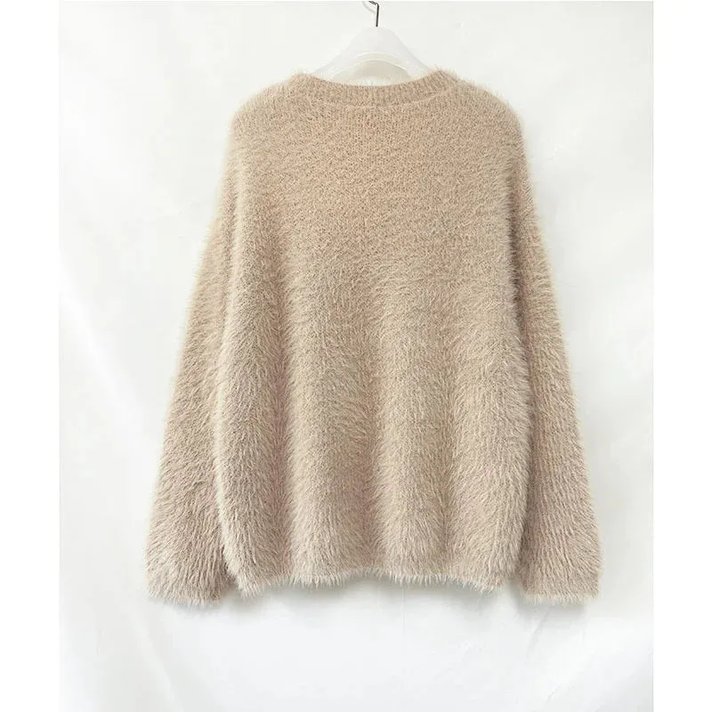 Pre Order:  Soft Warm Long Sleeves Wool Sweater