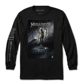 Primitive x MegaDeath Skin L/S T Shirt Black