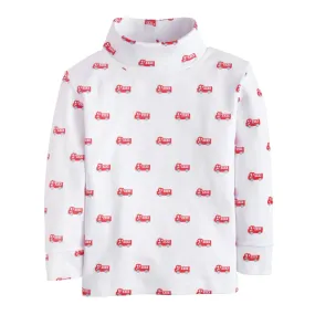 Printed Turtleneck - Firetruck - FINAL SALE