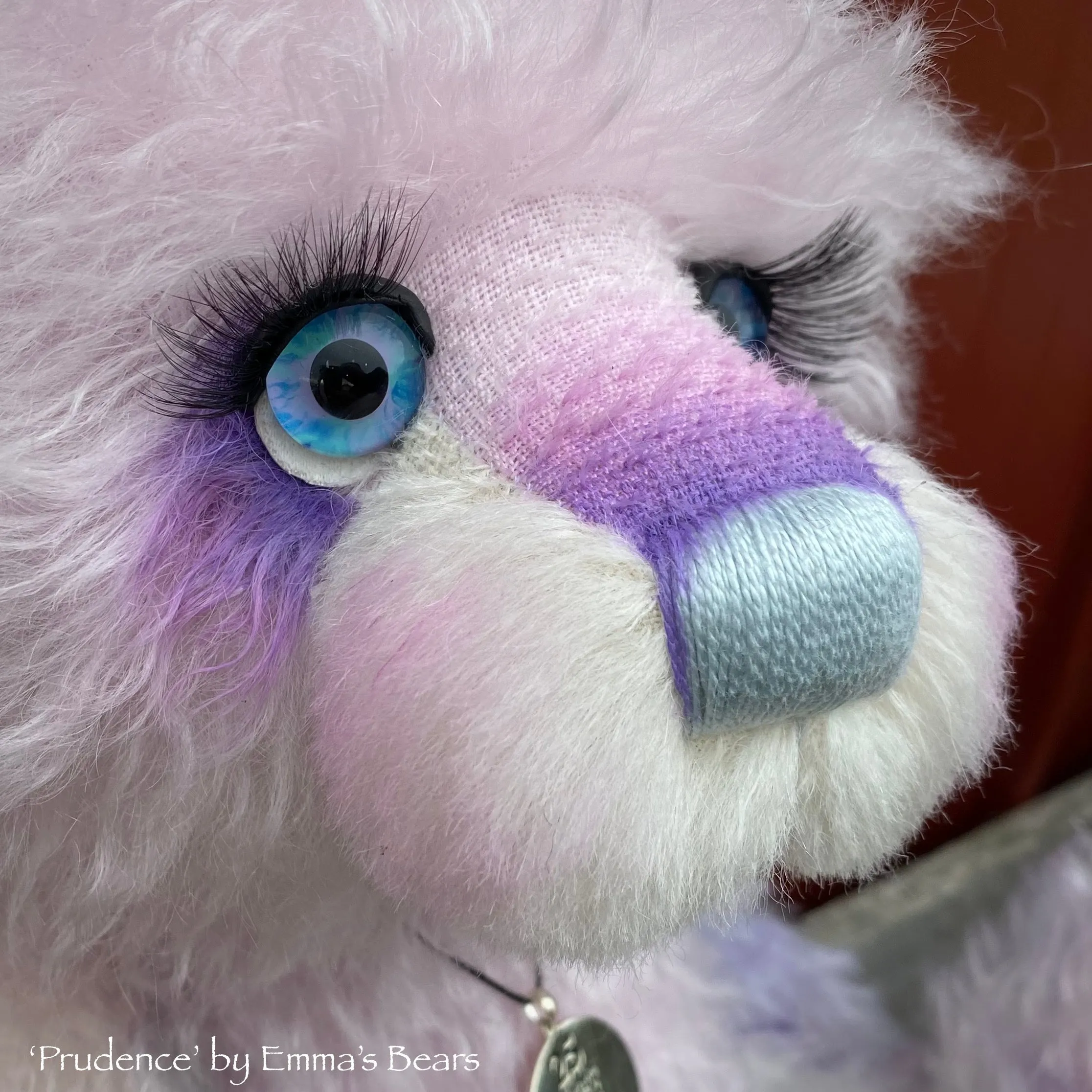Prudence - 16" SPECIAL 25th Anniversary Collection Hand-dyed mohair Artist Bear by Emmas Bears - OOAK