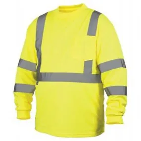 Pyramex RLTS31 Series Type R - Class 3 Hi-Vis Lime T-Shirt