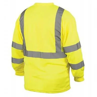 Pyramex RLTS31 Series Type R - Class 3 Hi-Vis Lime T-Shirt