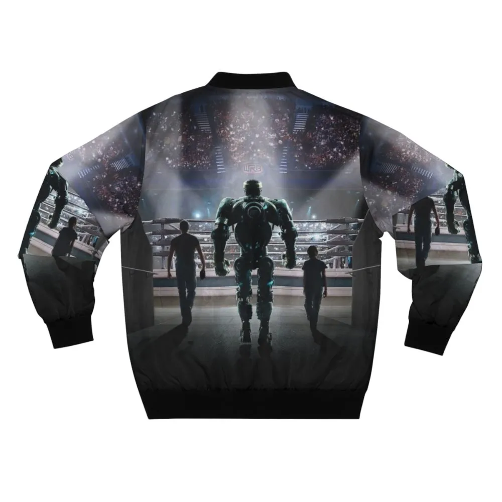 "Real Steel Movie Bomber Jacket - Stylish Movie Merchandise"