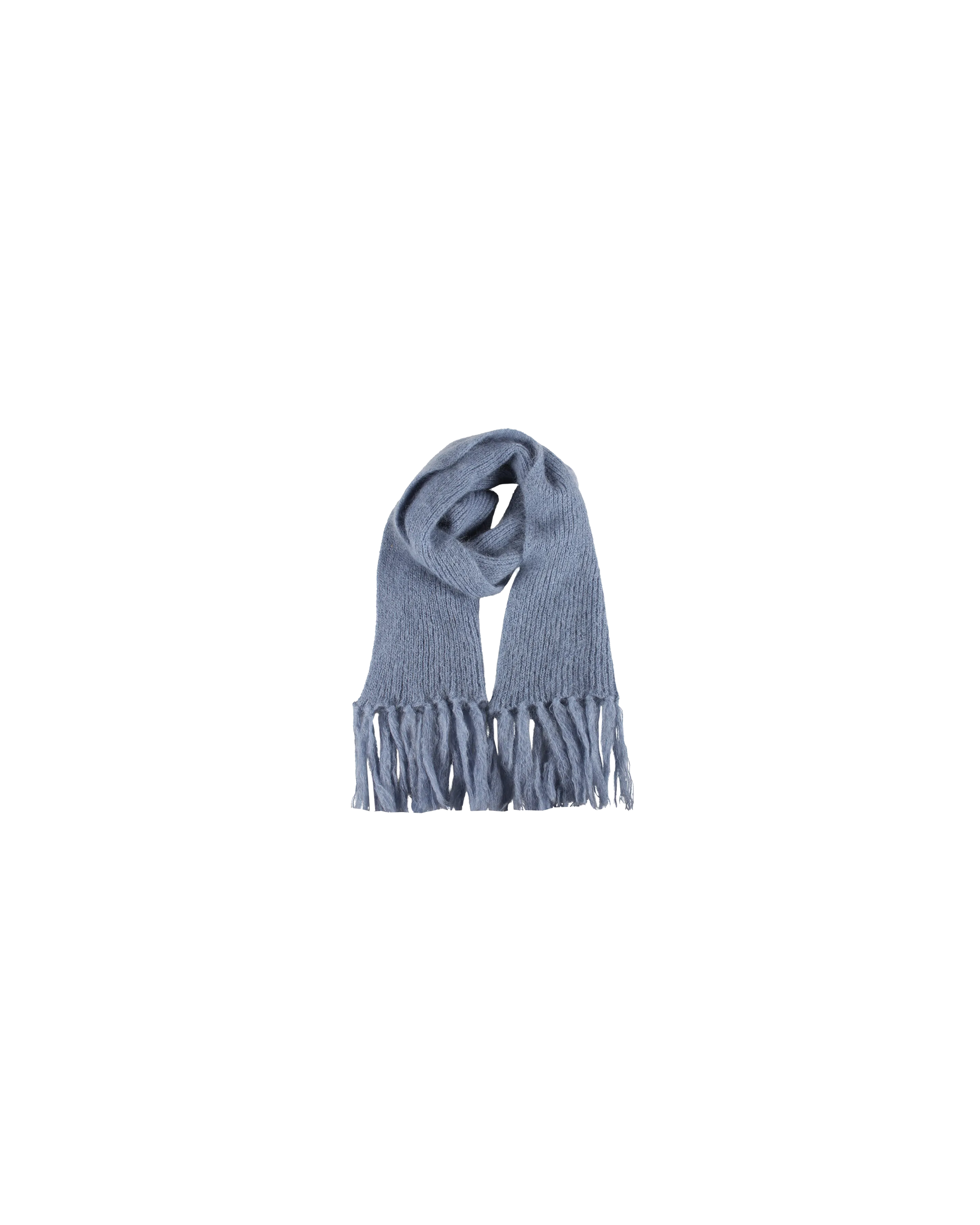 RAE MOHAIR SCARF BLUE