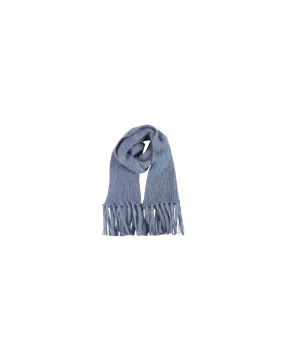 RAE MOHAIR SCARF BLUE