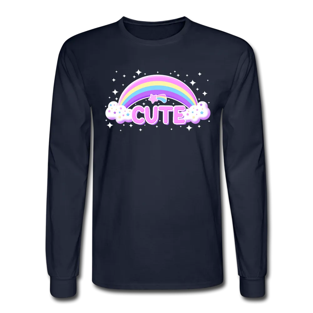 Rainbow Cute Magic Men's Long Sleeve T-Shirt