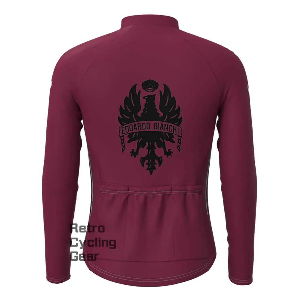 Red Bianchi Long Sleeve Jersey