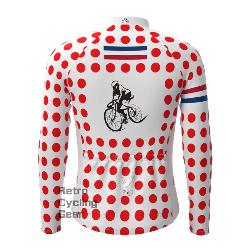 Red dot Long Sleeve Jersey