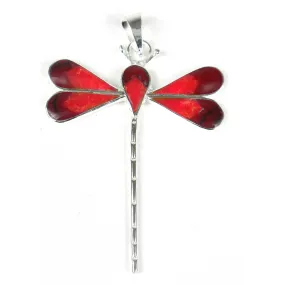 Red Jasper Dragonfly Pendant Artisana