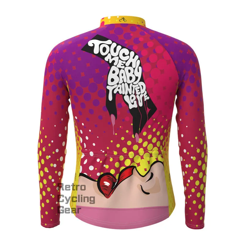 Red woman Long Sleeve Jersey